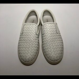 Bottega Veneta Men’s Woven Leather Slip-on Size 43